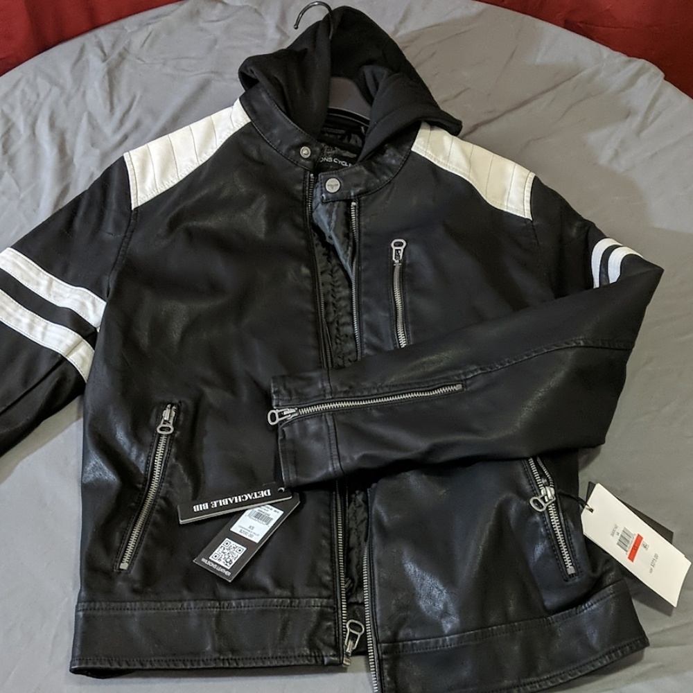 Men's leather jacket